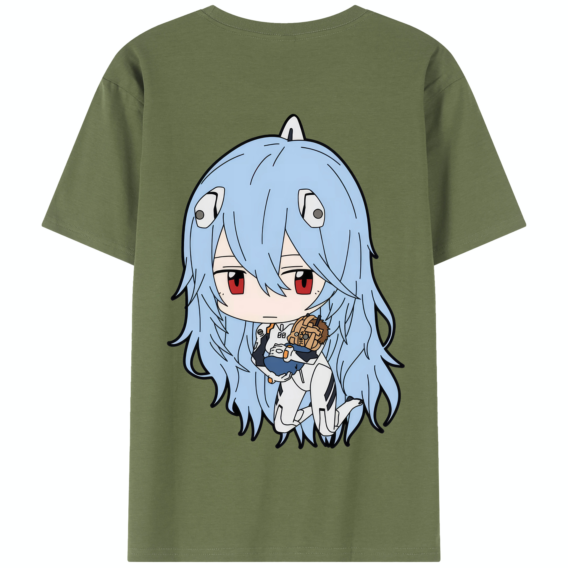 （画像用） EVA 新世紀エヴァンゲリオン 綿100％半袖Tシャツ（背面プリント）